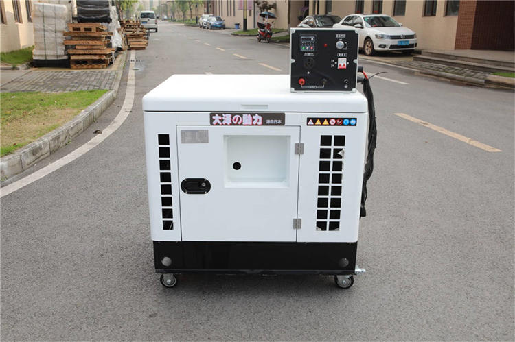泽动力10kw柴油发电机加变频器起作用
