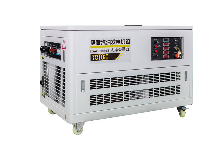 TOTO15,15kw静音汽油发电机380v