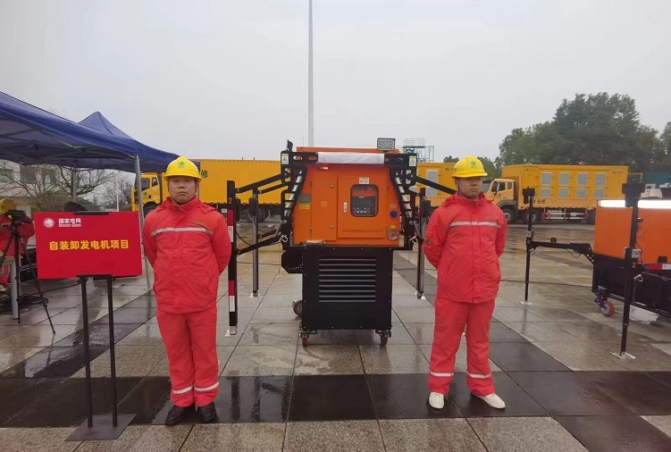 30kw自动装卸车的柴油发电机